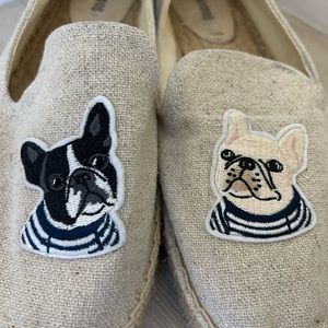 Boston terrier Soludos size 9.5-EUC